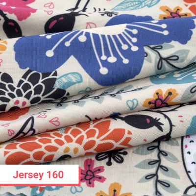 Jersey extensible medium 160 g/m²