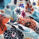 filz bedruckt mit blumenmotiv