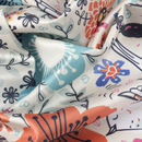 print on silk impression fabric