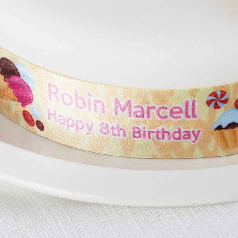 Cheap personalised online ribbon uk