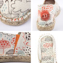 Détails de l'espadrille personnalisable