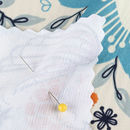 Tissu satin de coton rideaux