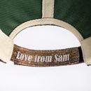 Personalised band baseball cap velcro