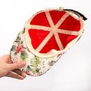 breathable fabric printed baseball cap