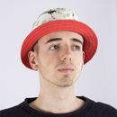 floral bucket hat printing