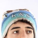 personalise with name printed beanie