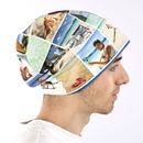 printed beanie photo montage summer