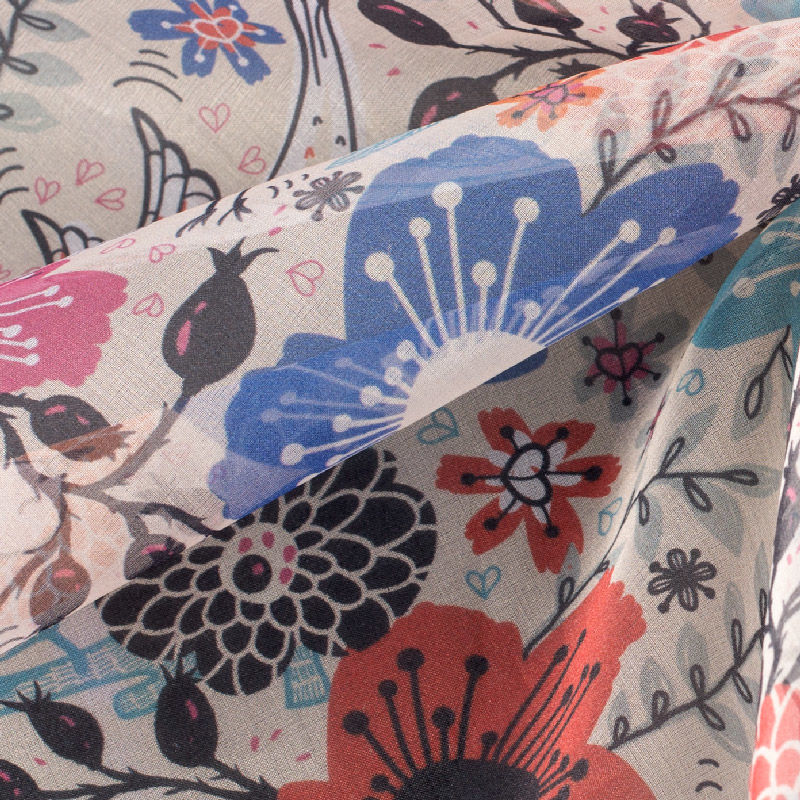 Beställ provtryck Siden organza