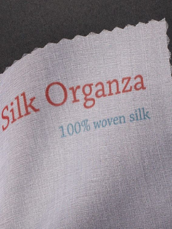 zijden organza