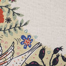 stoffe für kissen bio baumwolle halbpanama