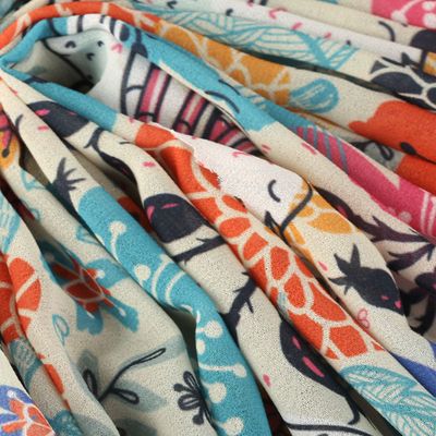 uw eigen ontwerp op georgette stof
