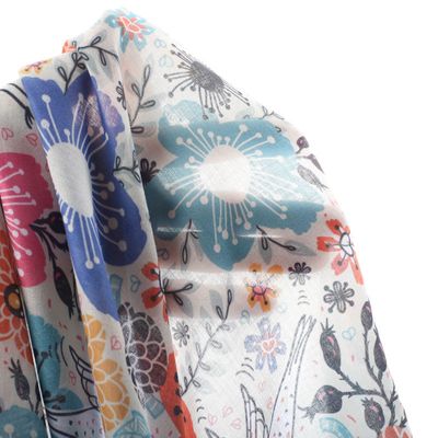 オリジナル印刷した　モスリン生地