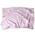 Baby blanket pink text