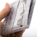 Printed oilcloth wallet