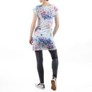 Stampa Vestito Maniche Corte