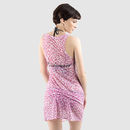 nachthemd mit pinkem leoprint rückseite