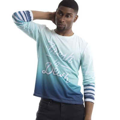 T-shirt manches longues photo océan