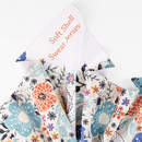 print on soft shell sweat jersey fabric