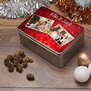 Christmas Tin decoration storage