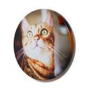 Thick custom printed fridge magnet circular