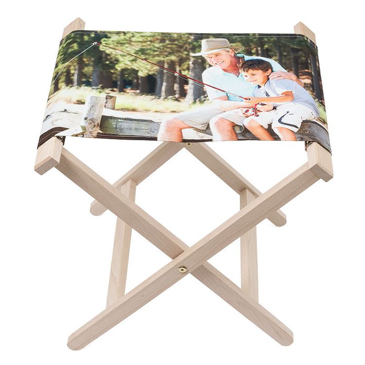 Personalised folding chair