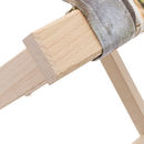 vouwstoel houten frame