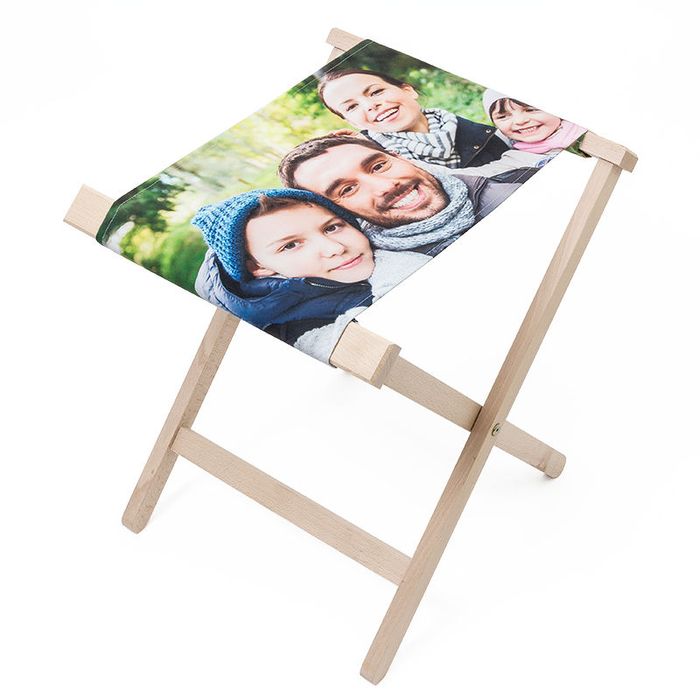 personalised wooden stool