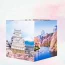 custom made lamp shade with holiday photos