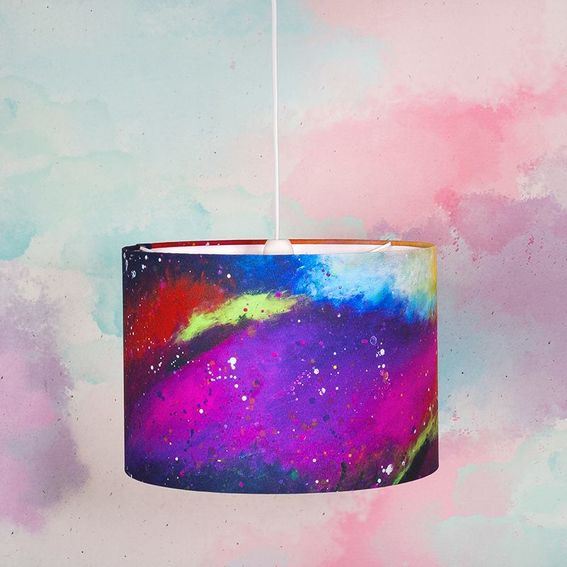 custom made lamp shades printed with photos