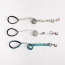 3 différentes impressions sur la laisse personnalisée pour chien