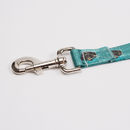 Metal dog leash attachments