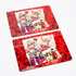Christmas personalised placemats pack of two designs