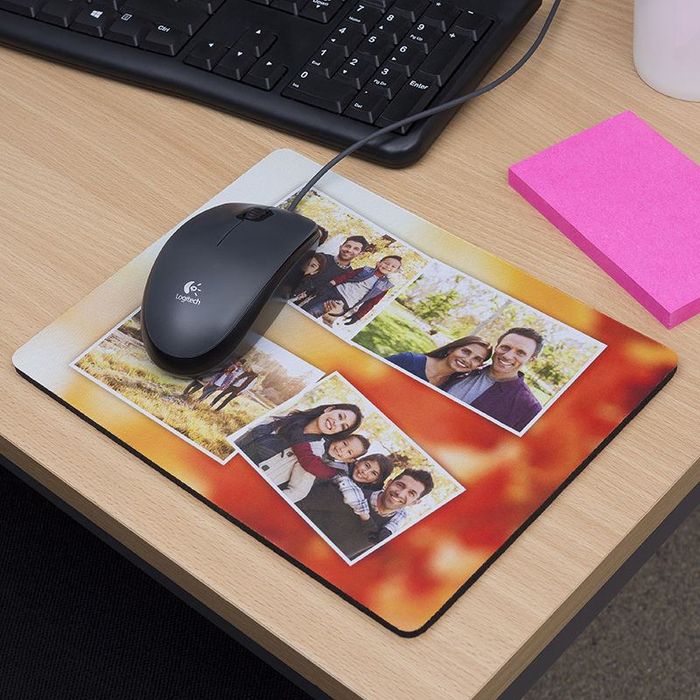 Personalisiertes Mousepad - Mit Deinem Foto, Design Oder Text, Rutschfeste Gummibasis, Geschenkidee