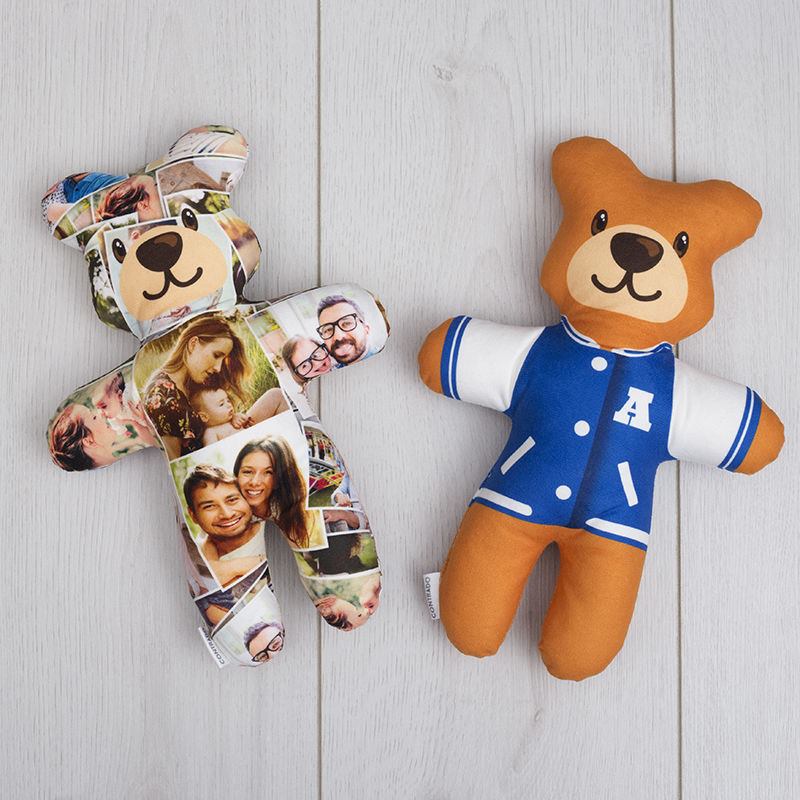 Personalised Teddy Bears. All Over Printed Custom Teddy Bear