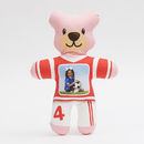 Nounours en peluche football