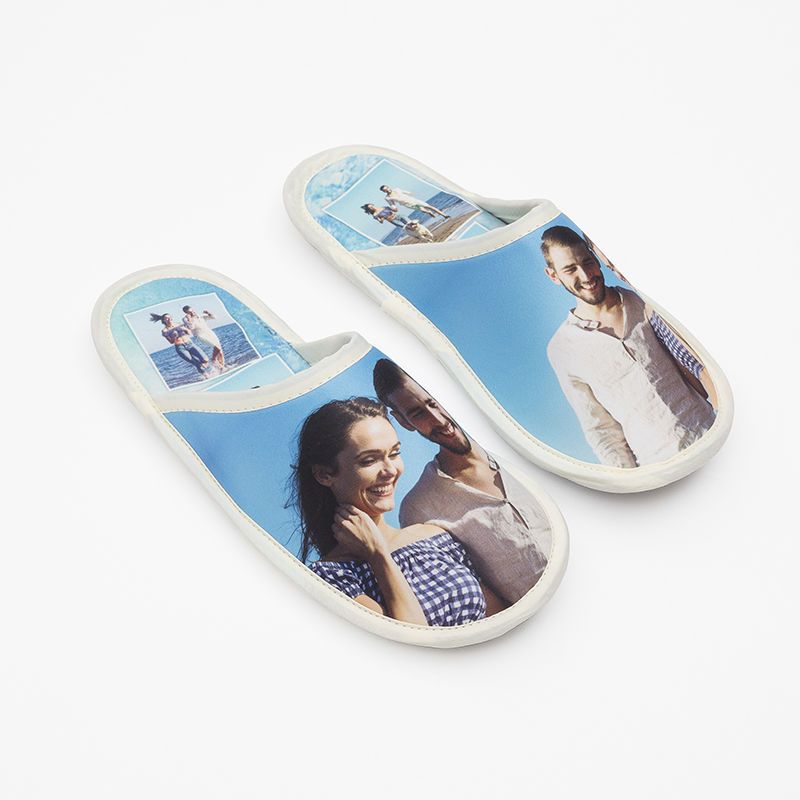 Rápido armario látigo Zapatillas de casa personalizadas | Pantuflas con fotos