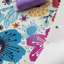 print your own faux leather fabric