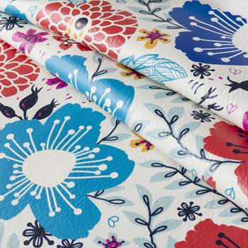 Impression sur tissu imitation cuir