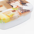 brotdose bedruckt nahaufnahme