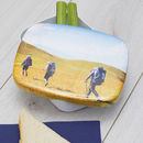 hiking lunch box design with healthy snacks