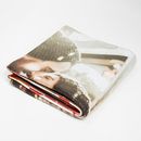 blanket with photos on both sides