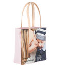 personalized photo shopping bag