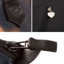 zip top tote bag details