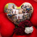 cojines de corazón personalizados