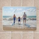 Tapis de bain personnalisé avec photo de famille