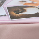 leren toilettas detail fotoprint