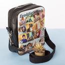 Printed Montage Satchel Bag with strap