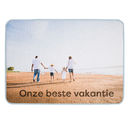 gepersonaliseerde badmat bedrukt met foto