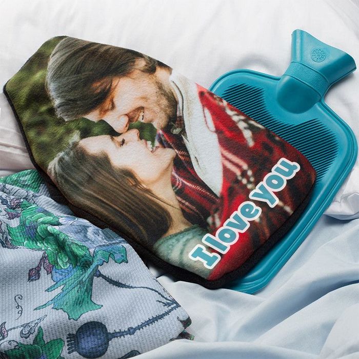 Photo Montage hot water bottle