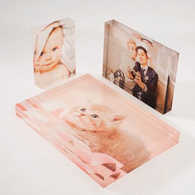 buy two get one free acrylic photo block